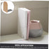 TEHAUX Wooden Bookend Desk Organizer Thickened Beech Wood Book Stand Practical Book Holder for Files Magazines Office