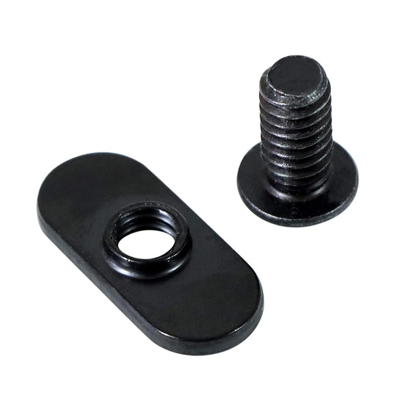 Zadery 1/4"-20 Centered Slide in Economy T-Nut for T Slot Track with 1/4"-20