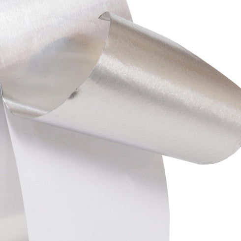 3 Inch x 82 Feet (28YD), 3.9 Mil Professional Aluminum Foil Tape with Strong Adhesive, Heavy Duty Metal Duct Tape, Heat Resistant HVAC Tape, Silver Insulation Tape