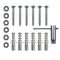 Drywall Anchors for TV Mount - Lag Bolt Kit with Concrete Wall Anchors M8 Lag Bolts