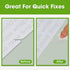 Clear Tape, Transparent Matte Finish Tape for Office and School Supplies, 3/4 in x 650 in, 6 Packs