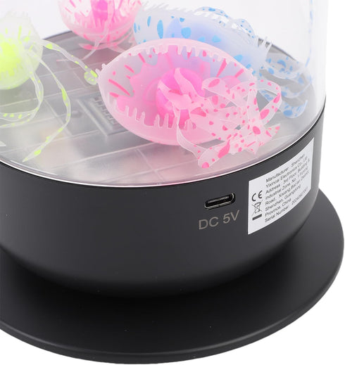 7 3 Pomya LED Lamp, Color Changing Mood Light with Water Speeds, Quiet Brushless Motor, Night Light for Bedroom Desk