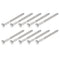 Hex Lag Screws (M6x70mm) - 10 Pcs 304 Stainless Steel Self-Tapping Wood Bolts for Household Applications