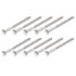 Hex Lag Screws (M6x70mm) - 10 Pcs 304 Stainless Steel Self-Tapping Wood Bolts for Household Applications