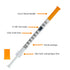 Disposable Syringes with Needle, U-100 31G 1ml 5/16 Inch (8mm) - 100 ct Box, Size: 1cc Syringe