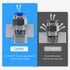 53 Pcs Quick Connect Air Hose Fittings Kit, 1/8" 1/4" 3/8" 1/2" Air Line Quick Connect Fittings with NPT Thread