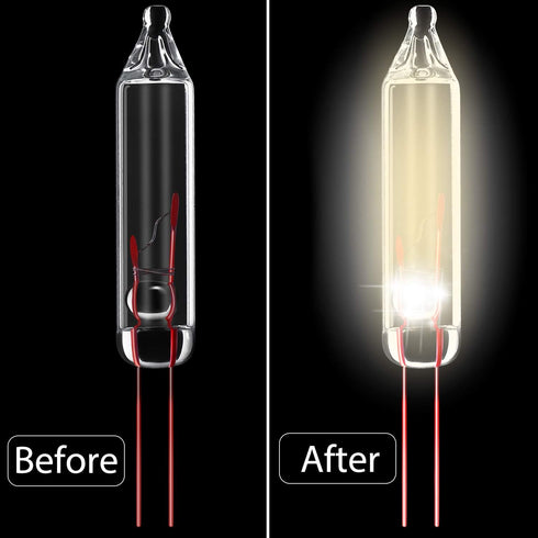 200 Count 2.5V 50/100/150/200 Count Bulbs Mudder Christmas Mini Incandescent Wire String Lights Replacement