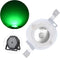 (Pack of 20) 1W Green LED Beads, LED Chip, LED Lamp Bulb for Stage Lights
