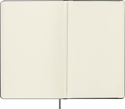 Moleskine Smart Notebook, Large, Plain, Black, Hard Cover, 5 x 8.25