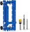 HEYCODY Door Hinge Jig Tool for Router, Adjustable Aluminum Alloy Mortise Jig Fits