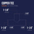 Everflow Supplies CCTE0125 C X C X C Tee Fitting with Solder Cups for Copper Pipe, 1-1/4"