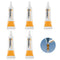 5 Pack Zipper Lubricant for Metal and Plastic, Instant Waterproof Zipper Lube,