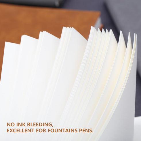 Unruled/Blank/Plain/Unlined Large A5 Sketchbook with Premium Thick Paper and Dividers Gift, 8.4 x 5.7 In