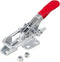 POWERTEC 1PK Toggle Clamp, 400 lbs Capacity, 323 Adjustable U Bolt Latch for Woodworking & Tool Box