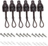Lihopefe Bungee kit 3 Pieces, General Replacement of Outdoor Roller Shutter Door/Indoor Roller