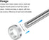 uxcell 2pcs Set Screw Shaft Collar for 14mm Shaft, 24mm OD, 8mm Thickness, Aluminum Alloy Clamp-On