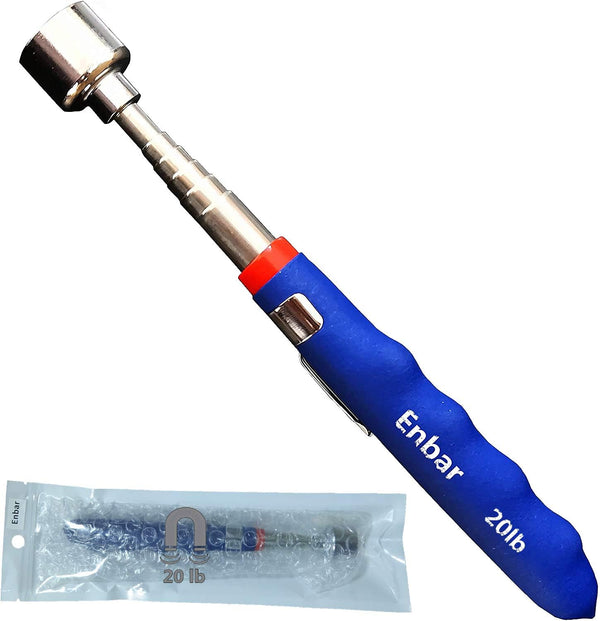 20lbs Magnetic Telescoping Pick Up Tool, Extendable from 7 to 31 in, Useful for Hard-to-Reach Picking