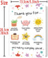 YiKaLus Cute Thank You Card for Teachers, Great Teacher Appreciation Gifts for Men Women, Thank You for Helping Me Grow