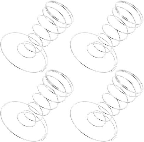 MAGICLULU 4pcs Stainless Steel Ice Cream Cone Holder Stand, Waffle Cone Display