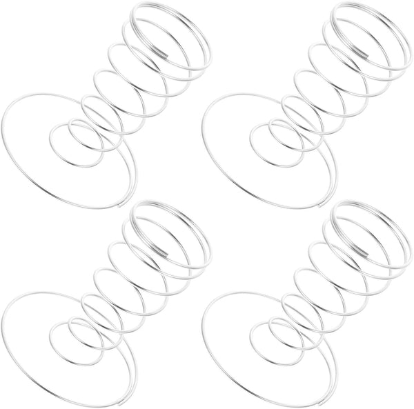 MAGICLULU 4pcs Stainless Steel Ice Cream Cone Holder Stand, Waffle Cone Display
