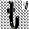 WallPeg 100Pcs Pegboard Accessory Peg Hook Set - Durable Self-Locking Black 1/4" J-Style FlexLock Peg Hooks