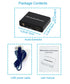Wilxisum RCA+Optical+3.5mm+Coaxial HDMI Arc Audio Extractor, ARC to Converter/Adapter, Suitable for Connecting TV'S