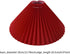 MotiveTech Pleated Table Lamp Shade Replacement Home Decor Lighting Fixtures Light Cover Floor Lamp Shade for Office