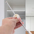6pcs KOMBIUDA Iron Cabinet Door Hinges Multi-Function Furniture Support Hinges for Cupboard and Bedside Cabinet Repair