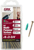 GRK FASTENERS 02103 R4#9 x 2-3/4" SCREWS, 100CT