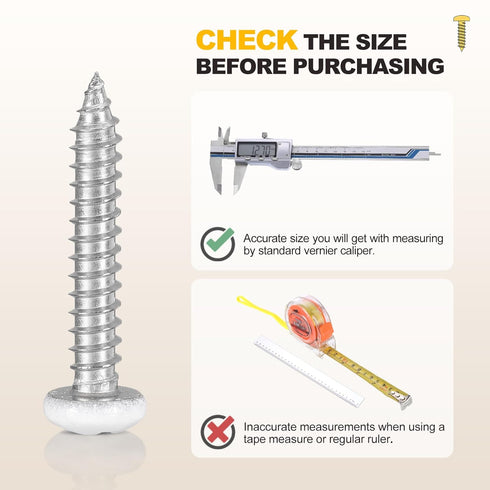 METALLIXITY Screws(M3x12) 100Pcs, Phillips Pan Head Self Tapping Carbon Steel Self Drilling Screw for Metal Wood