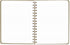Fringe Studio Standard Spiral Notebook, Faux Leather, Medium (962070), Multicolor