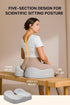 VILCHEBBA Tailbone, Seat Cushion, Office Chair Cushion for Sciatica, Coccyx Cushion, Ergonomic Memory Foam Seat Cushion