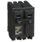 Plug In Circuit Breaker, HOM, 2 Poles, 60 Amps, 120/240VAC, Standard
