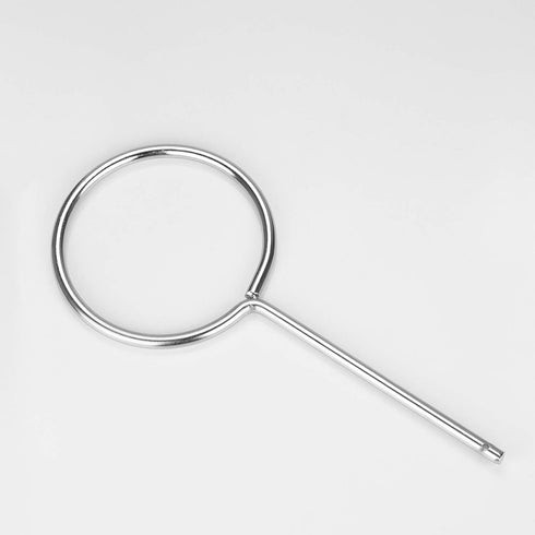 StonyLab Chrome-Plated Lab Support Retort Ring, Closed Extension Ring (O.D. 120 mm)