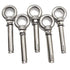 M8* 100 mm Expansion Screw with Eye Ring Anchor, 304 Stainless Steel 5 Pack (Ring Lifting Expansion Eyebolt)