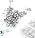 Yalis 200-count Retro Metallic Color Beads Head Push Pins, 1/8-Inch Map Tacks (Silver)