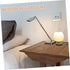 Gatuida Adjustable Touch Sensor Table Lamp with Soft Cloth Shade Portable Color Changing Night Light for Bedroom Study