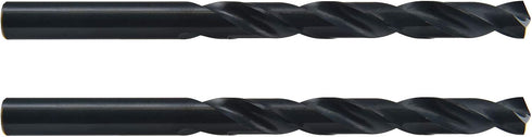 MAXTOOL 15/32"x6" 2pcs Identical Aircraft Extension Drills, HSS M2 Extra Long Deep Twist Drill Bits, Fully Ground
