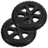 2Pcs 6.69In Replacement Shopping Cart Wheels for Folding Grocery Trolleys Durable Smooth Rolling with Strong Load