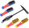 10.6 oz 300g Spring Handle Welding Chipping Hammer with Nylon and Steel Wire Brush Kit