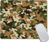 Custom Army Camouflage Mousepad, Non-Slip Rubber Gaming Mousepad for Computers, 9.5 X 7.9 Inch