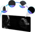 Large XXL Mouse Pad with Stitched Edges & Non-Slip Rubber Base (15.7X31.5 inch)