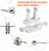 ZENTIVOR 4-Pack Door Handle Baby Proof Lock Child Proof Door Lever Lock for Kids Safety Stops Toddler, Dog & Cat from