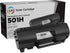 LD Compatible Toner Cartridge Replacement for Lexmark 501H 50F1H00, High Yield (Black)