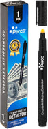 Perco Counterfeit Money Detector Pen - Easy to Use and Reliable Universal Currency Fake Bill Checker
