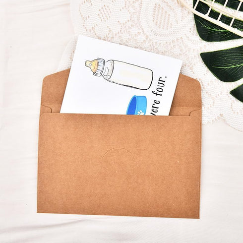 Tofwaol Baby Shower Card Funny Pregnancy Announcement Gifts for Friends Family Cute New Baby Card for New Mom Dad