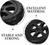2-Pack 6.69 Inch Replacement Grocery Cart Wheels with Bearings for Folding Shopping Carts and Utility Trolleys Stable