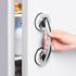 2 Pack Suction Cup Door Handle for Glass Door, Bathroom, Mirror, Cabinet,