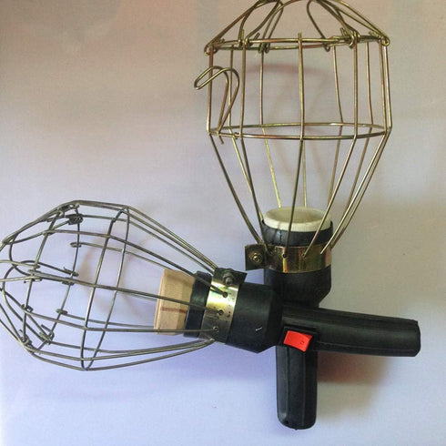 Bulbs 4Pcs Bulb Heat Lamp Bathroom Ceiling Fan Cover Vintage Light Cage Hanging Lamp Cover Industrial Lamp Cover