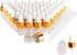 50PCS Transparent Sample Dropper Bottles, 1 ml Mini Essential Oil Dropper with 2 Plastic Droppers